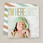 Baby Fotobuch Vorlagen Schönste Birth Announcement Baby Boy or Baby Girl Card Modern Photo