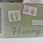 Babyalbum Gestalten Vorlagen Genial Kathis Bastelversuche Babyalbum Und Karten Zur Geburt