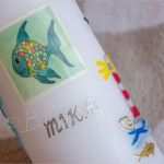 Babyalbum Selbst Gestalten Vorlagen Schön Diy Taufkerze Selber Machen Do It Yourself Baby Kind