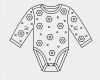 Babyparty Body Bemalen Vorlagen Bewundernswert Malvorlagen Baby Strampler
