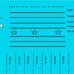 Babysitter Flyer Vorlage Deutsch Beste Babysitter Aushang Muster Als Vorlage