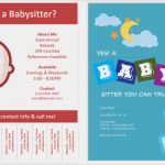 Babysitter Gutschein Vorlage Angenehm Wie Man Flyer In Microsoft Word Mit Freien Vorlagen