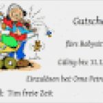 Babysitter Gutschein Vorlage Luxus Großartig Vorlage Für Babysitting Gutscheine Ideen