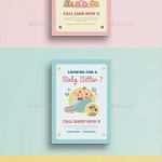 Babysitter Plakat Vorlage Genial Die Besten 25 Flugblatt Babysitten Ideen Auf Pinterest