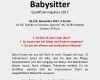 Babysitter Plakat Vorlage Hübsch Ausbildung Zum Babysitter Awo Hameln