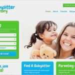 Babysitter Vorlage Cool Website Vorlage Für Babysitter