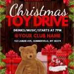 Band Flyer Vorlagen Angenehm Weihnachten Spielzeug Laufwerk Flyer Vorlage