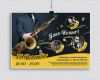 Band Flyer Vorlagen Bewundernswert Flyer Vorlagen Für Konzerte Discos Und Musicals
