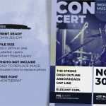 Band Flyer Vorlagen Genial In Musik Konzert Poster Vorlage Kostenlose Shop