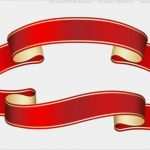 Band Rider Vorlage Einzigartig Curled Rote Band Banner Psd Vorlage