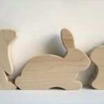 Bandsäge Vorlagen Wunderbar Teething Bunny toy Wooden Teether Waldorf by