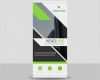 Banner Vorlage Kostenlos Inspiration Grüne Dreieck Kreative Roll Up Banner Vorlage