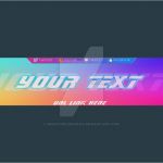 Banner Youtube Vorlage Angenehm Banner Template for Youtube Channels by Nightowldeviant On