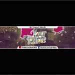 Banner Youtube Vorlage Neu Minecraft Free Youtube Banner Template 2