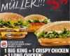 Barclaycard Kündigen Vorlage Inspiration Burger King Crispy Chicken Big King Long Chicken Für 5