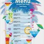 Barkarte Vorlage Angenehm 32 Bar Menu Designs