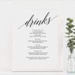 Barkarte Vorlage Gut Die Besten 17 Ideen Zu Getränkekarte Hochzeit Auf