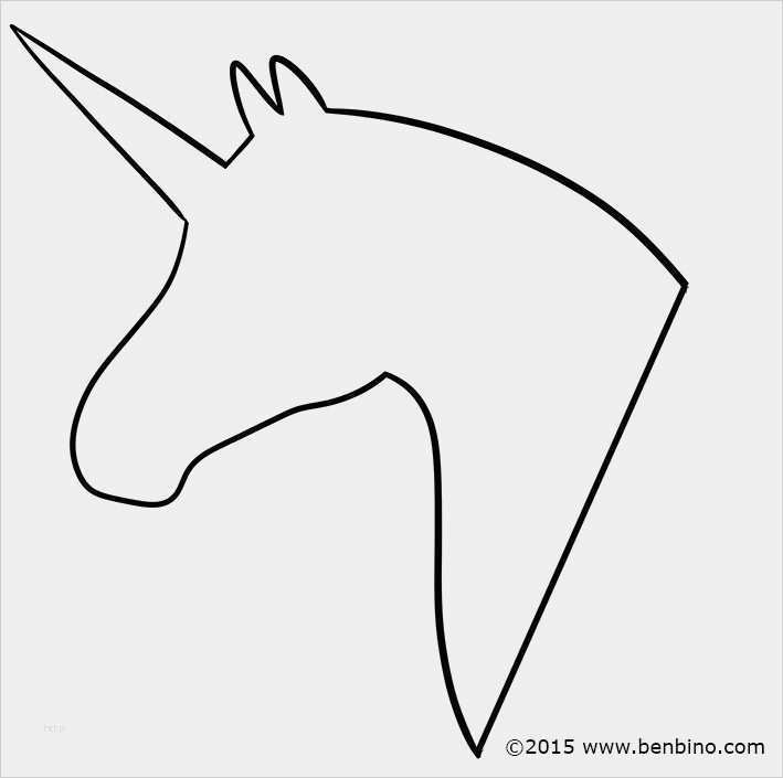 Basteln Ab 3 Jahren Vorlagen Erstaunlich Benbino Einhorn Einhorn Geburtstag Ausschneidebild