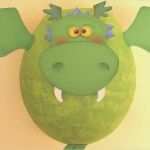 Basteln Drachen Vorlage Neu Laterne Drache Martinslaterne Pappmache