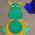 Basteln Drachen Vorlage Schönste Klassenkunst Drachen Pinnwand