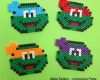 Basteln Mit Bügelperlen Vorlagen Einzigartig Tmnt Hama Perler Beads Pro Ti Da Provare