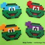 Basteln Mit Bügelperlen Vorlagen Einzigartig Tmnt Hama Perler Beads Pro Ti Da Provare