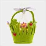 Basteln Mit Filz Vorlagen Neu Ostergeschenke Basteln Hübsche Osterkörbe Selber Machen