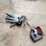 Basteln Mit Leder Vorlagen Einzigartig Schlüsselanhänger Aus Leder Und Filz Basteln