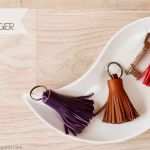 Basteln Mit Leder Vorlagen Hübsch Kreativ Oder Primitiv Lederbommel Schlüsselanhänger