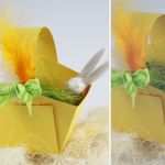 Basteln Mit Papier Vorlagen Zum Ausdrucken Beste Osterkörbchen Basteln Anleitung Vorlagen Für