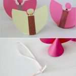 Basteln Mit Papier Vorlagen Zum Ausdrucken Einzigartig Weihnachtsengel Basteln Mit Kindern Zum Dekorieren Zu