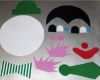 Basteln Mit tonpapier Vorlagen Kostenlos Best Of Bastelvorlage Clown Aus tonpapier Selber Basteln