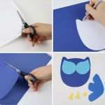 Basteln Mit tonpapier Vorlagen Kostenlos Wunderbar Eulen Basteln Aus Papier Anleitung Und Vorlage Talu