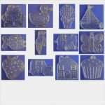 Basteln Prägefolie Vorlagen Wunderbar Prägevorlagen 24er Set