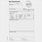 Bau Tagesbericht Vorlage Pdf Fabelhaft Bau Tagesbericht Mit Ihrem Logo