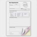 Bau Tagesbericht Vorlage Pdf Luxus Bau Tagesbericht Mit Ihrem Logo
