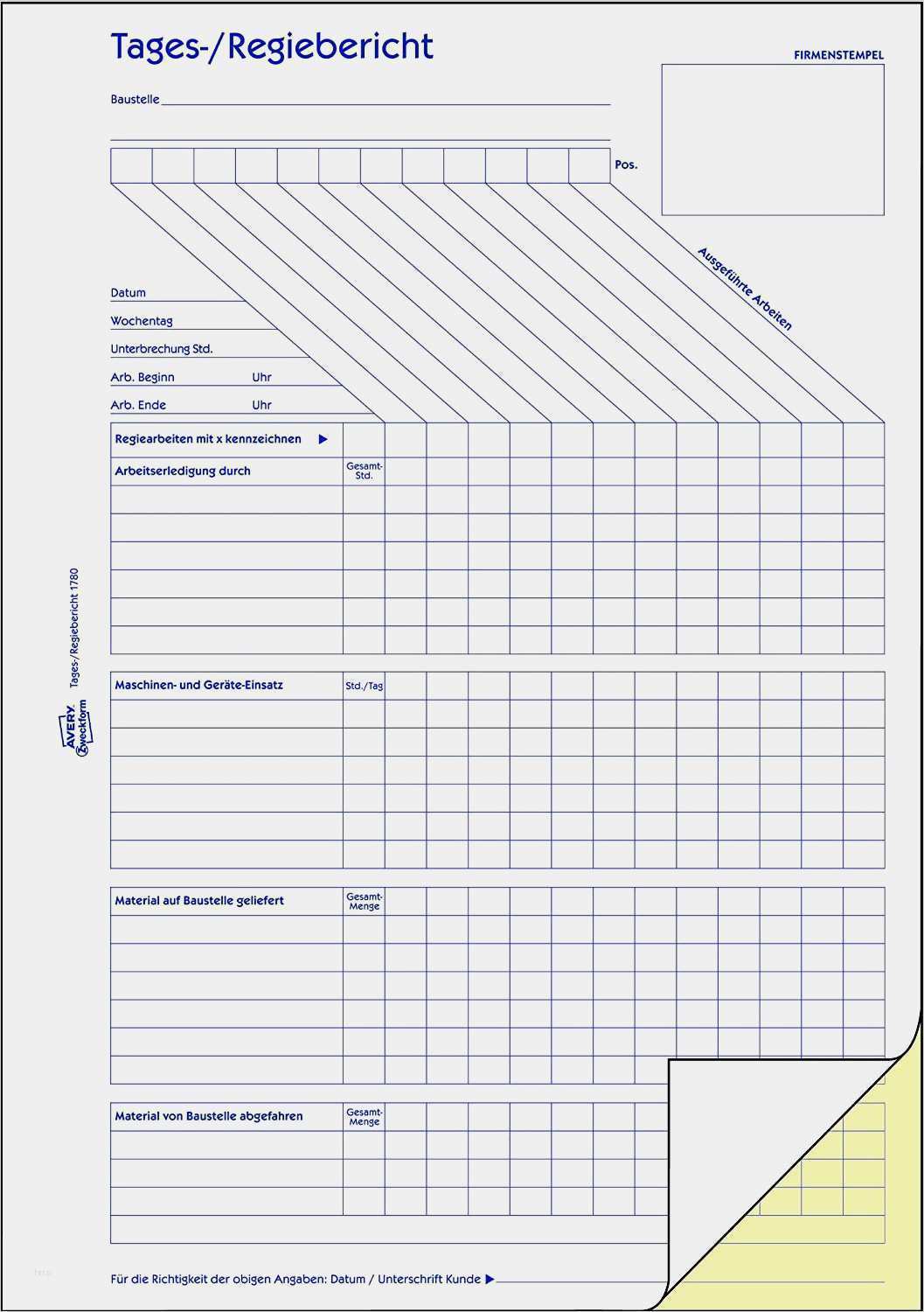 Bau Tagesbericht Vorlage Word Schönste Bau Tagesbericht Vorlage Excel – De Excel