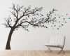 Baum An Wand Malen Vorlagen Erstaunlich Wandtattoo Baum Mit Fliegenden Blättern Xxl Bei Homesticker