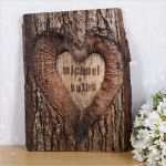 Baumstamm Bemalen Vorlagen Angenehm Holzbrett Baumstamm Mit Herz