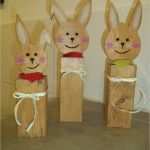 Baumstamm Bemalen Vorlagen Cool Holzpfosten Deko Hasen Ostern Neu In Möbel &amp; Wohnen