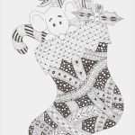 Baumstamm Bemalen Vorlagen Genial Zentangle Vorlagen Für Weihnachtskarten Und Geschenke
