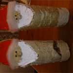 Baumstamm Bemalen Vorlagen Süß Weihnachtsbasteln Mit Kind Ingas Baschtelblog