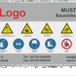 Baustellenordnung Vorlage Genial Bauzaunbanner Günstig Drucken Lassen Bauzaun Werbebanner