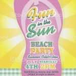 Beach Party Einladung Vorlage Fabelhaft Flip Flop Invitation Template – orderecigsjuicefo