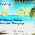 Beach Party Einladung Vorlage Inspiration Genial Einladung Beach Party Oder Erstaunlich Einladung
