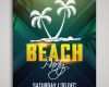Beach Party Einladung Vorlage Schön Beach Party Vorlage Beach Dance Party Flyer sommer Party