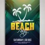 Beach Party Einladung Vorlage Schön Beach Party Vorlage Beach Dance Party Flyer sommer Party