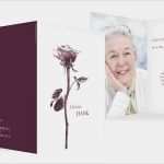 Beerdigung Danksagung Vorlage Neu Trauerdanksagung &quot;zarte Rose&quot;