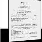 Befristeter Mietvertrag Kostenlose Vorlage Hübsch Unbefristeter Arbeitsvertrag Monatslohn Agile