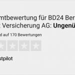 Berlin Direkt Versicherung Kündigung Vorlage Schön Bewertungen Von Bd24 Berlin Direkt Versicherung Ag